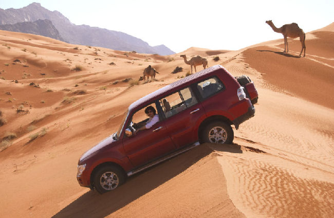 dune bashing